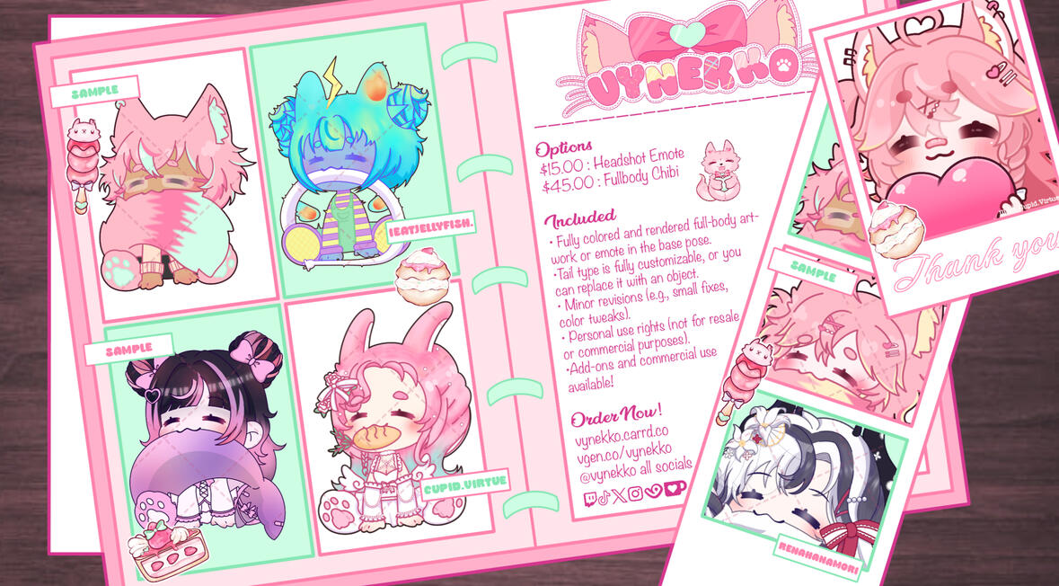 YCH┊Tail Nom Chibi